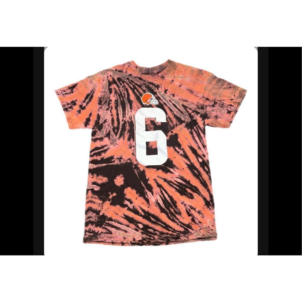 Cleveland Browns Baker Mayfield Tie-Dye Tee